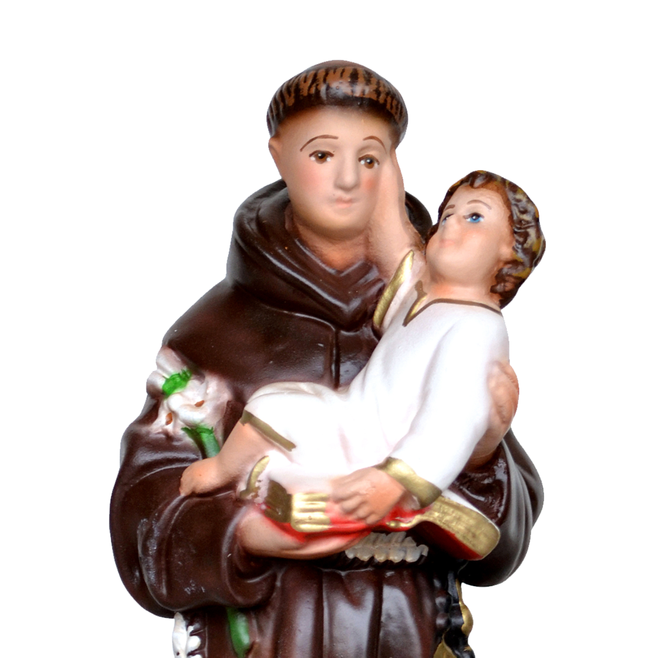 Statua Sant'Antonio di Padova 25 cm in Resina Piena