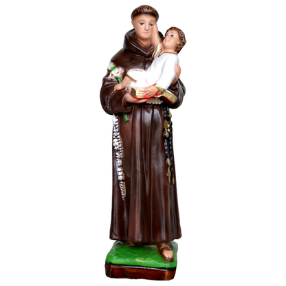 Statua Sant'Antonio di Padova 25 cm in Resina Piena