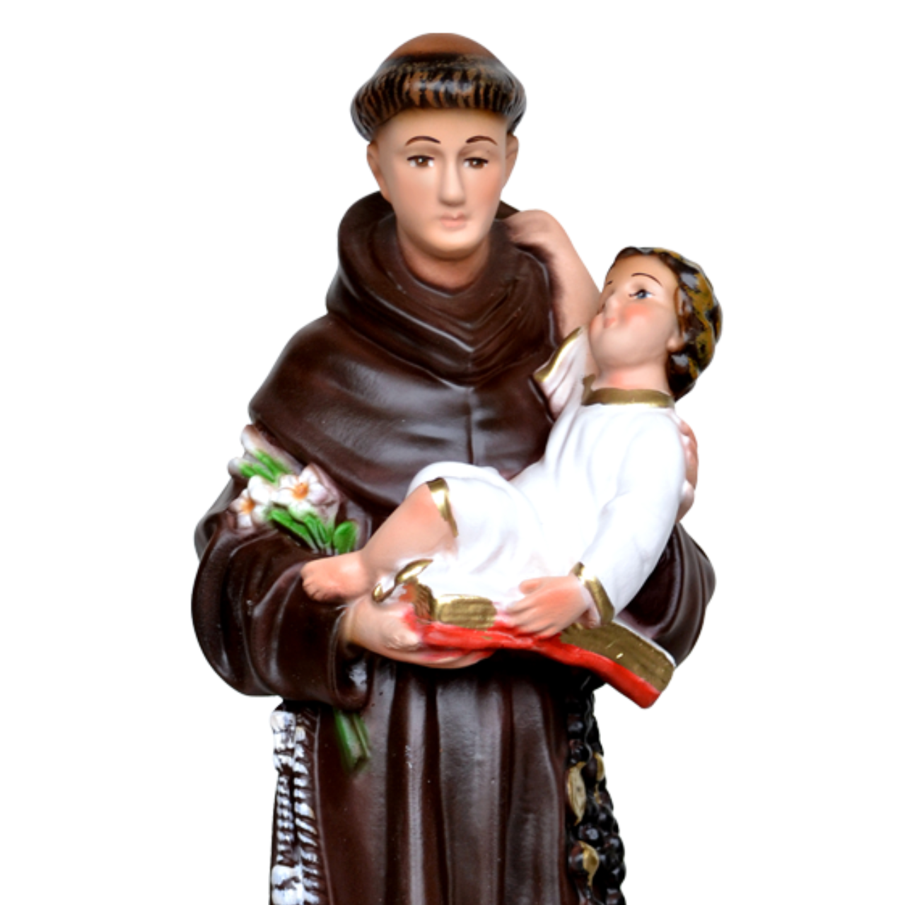 Statua Sant'Antonio di Padova 30 cm in Resina Piena