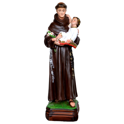 Statua Sant'Antonio di Padova 30 cm in Resina Piena