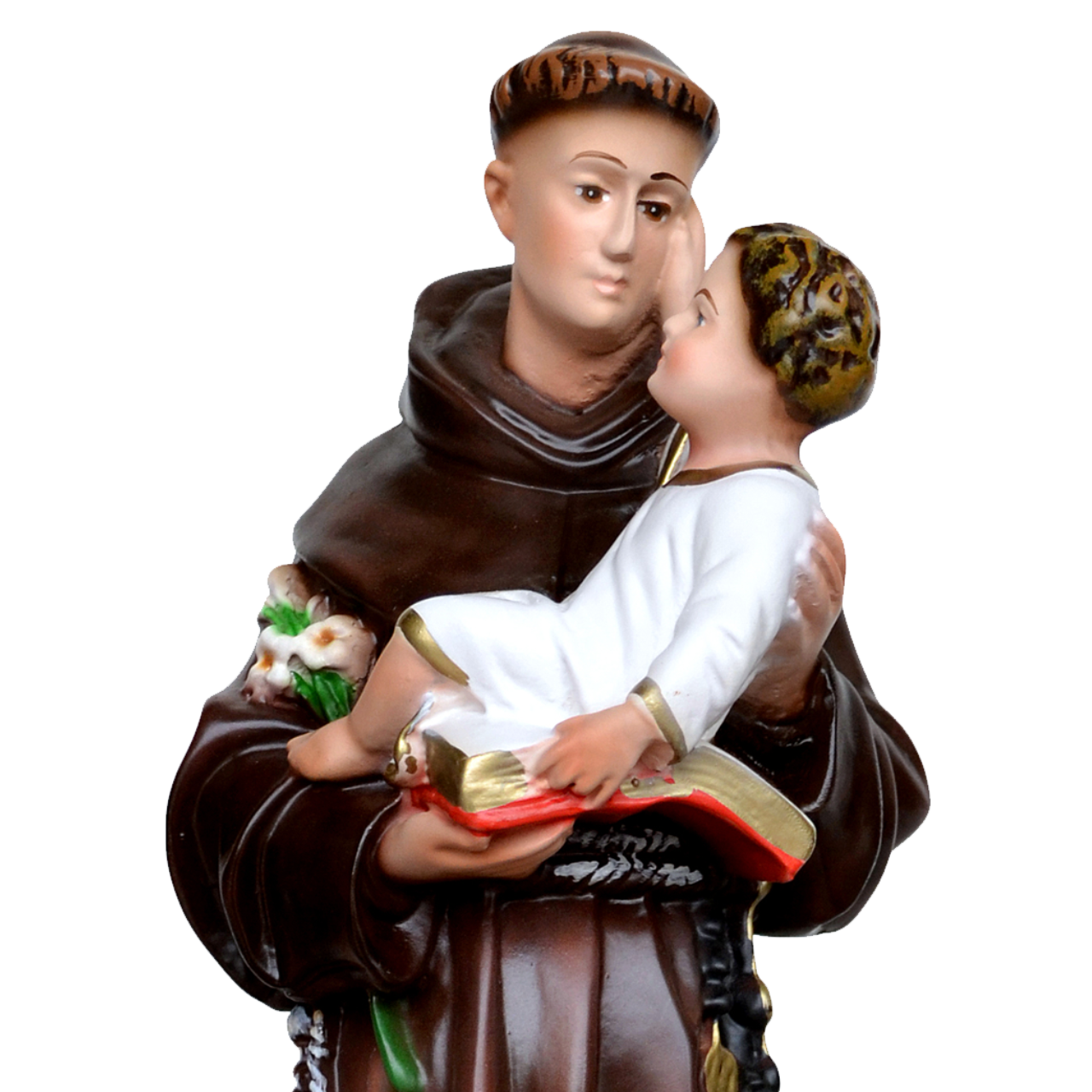 Statua Sant'Antonio di Padova 40 cm in Resina