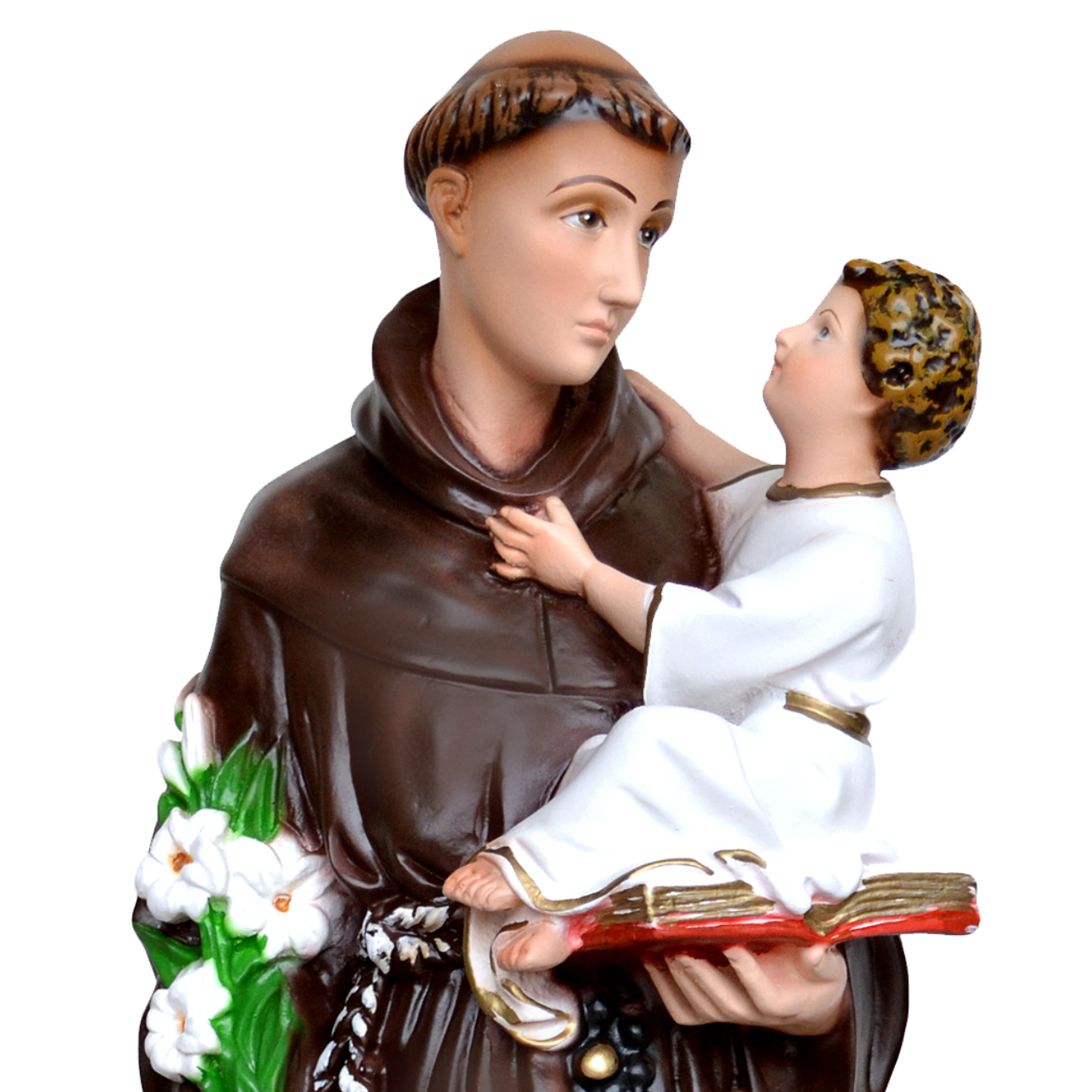 Statua Sant'Antonio di Padova 50 cm in Resina