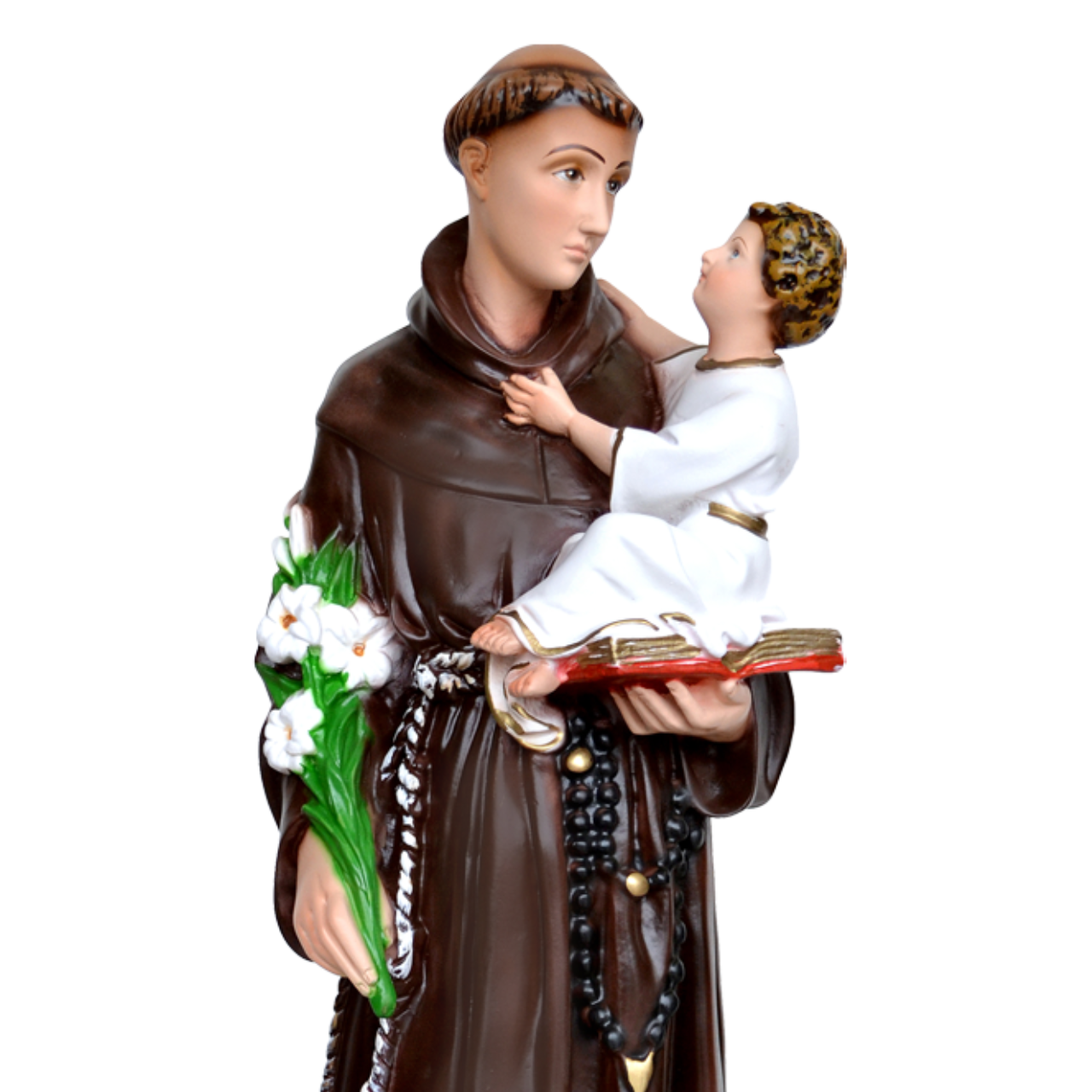 Statua Sant'Antonio di Padova 50 cm in Resina