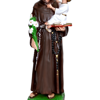 Statua Sant'Antonio di Padova 50 cm in Resina