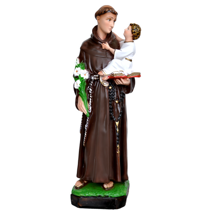 Statua Sant'Antonio di Padova 50 cm in Resina
