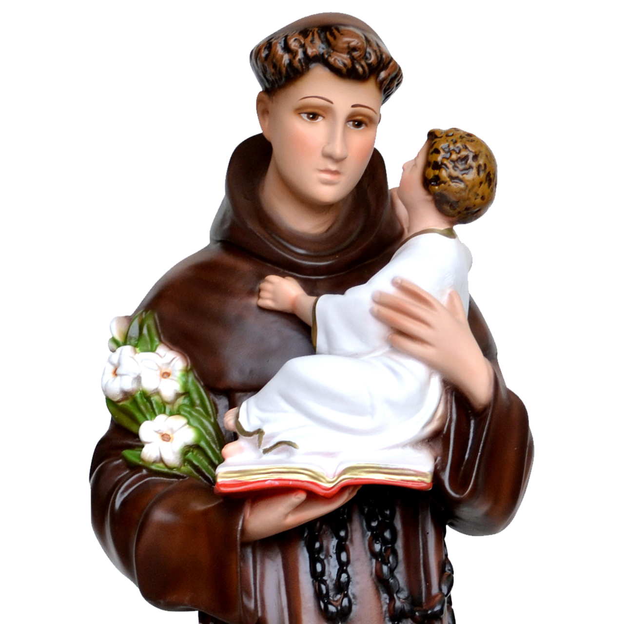 Statua Sant'Antonio di Padova 65 cm in Resina