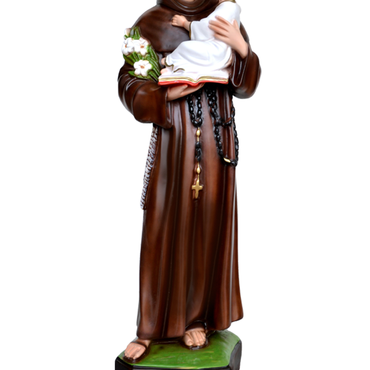 Statua Sant'Antonio di Padova 65 cm in Resina