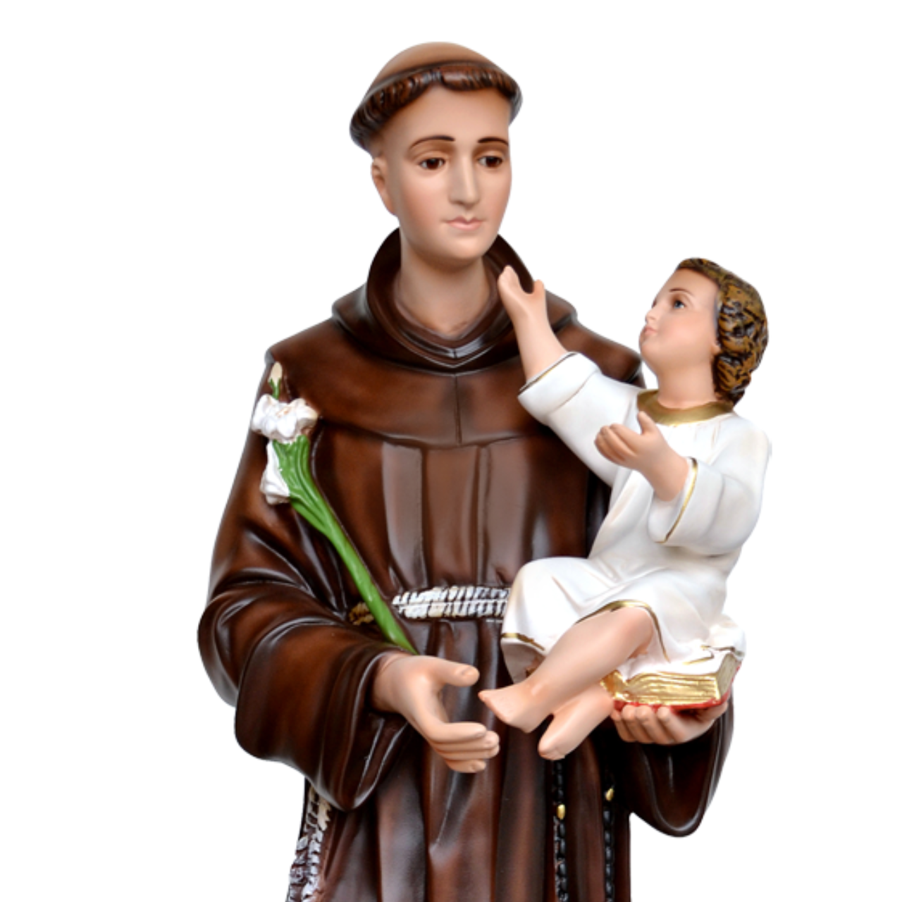 Statua Sant'Antonio di Padova 85 cm in Resina