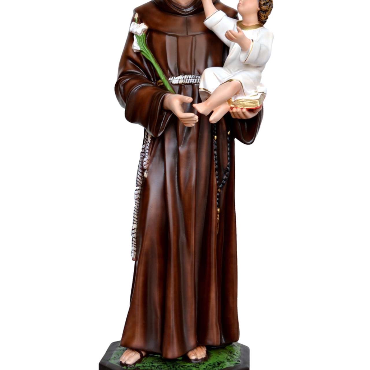 Statua Sant'Antonio di Padova 85 cm in Resina