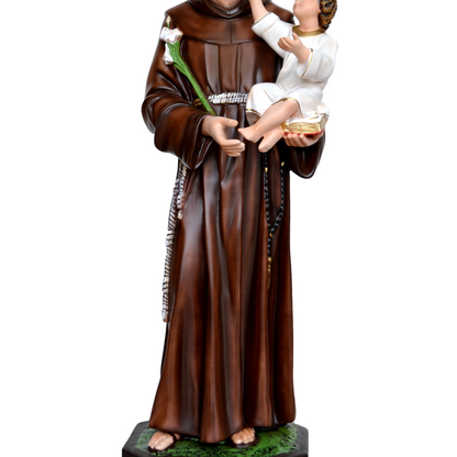Statua Sant'Antonio di Padova 85 cm in Resina