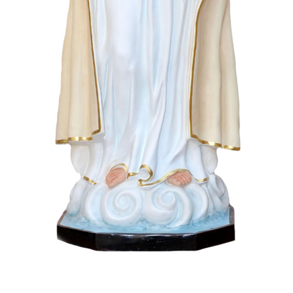 Statua Madonna Fatima II Apparizione 180 cm in Vetroresina