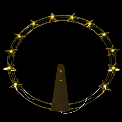 Stellario Luminoso a Led Luce Calda in Ottone Finitura Dorata