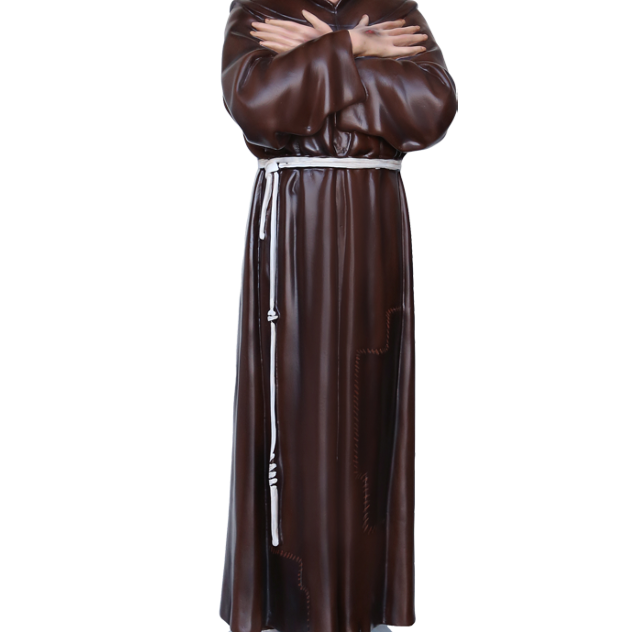 Statua San Francesco d'Assisi 100 cm in Resina