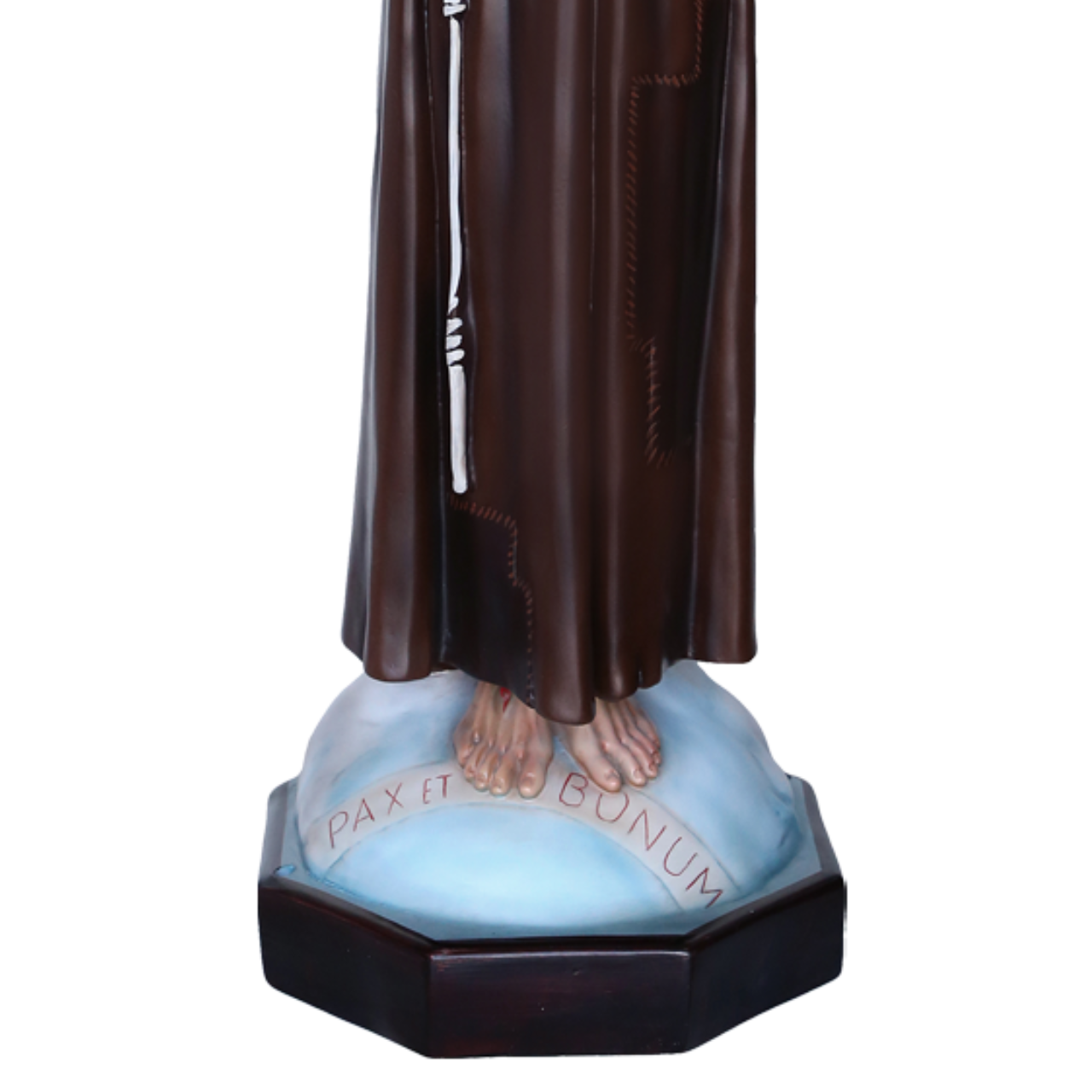 Statua San Francesco d'Assisi 100 cm in Resina