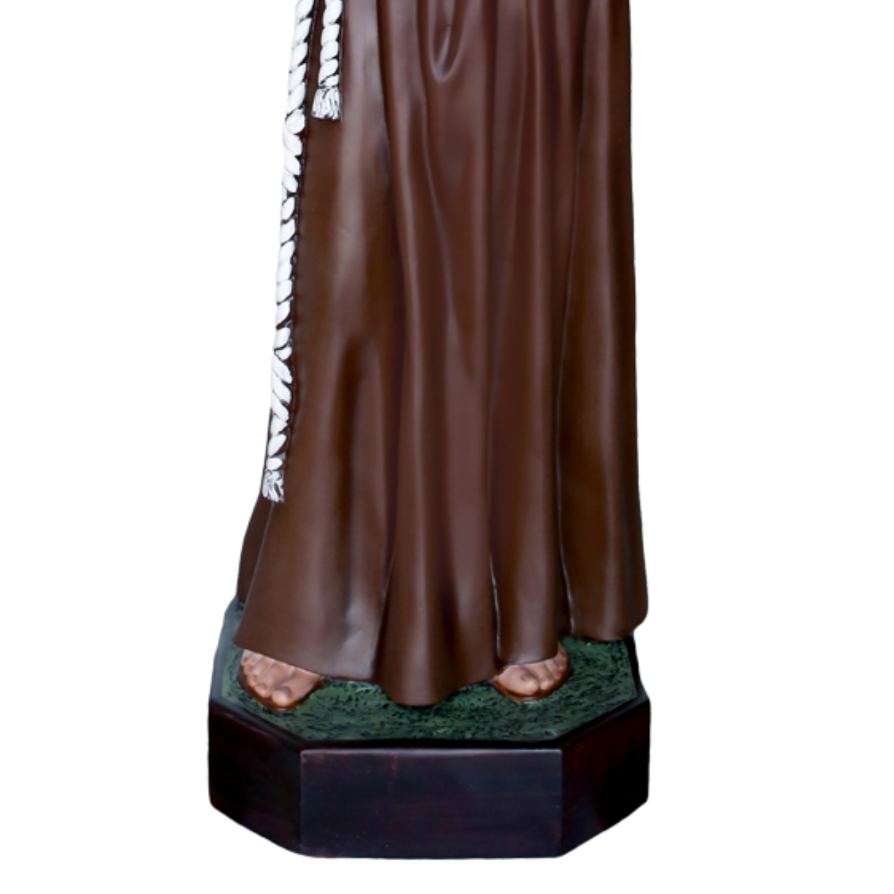 Statua San Francesco d'Assisi 150 cm in Vetroresina