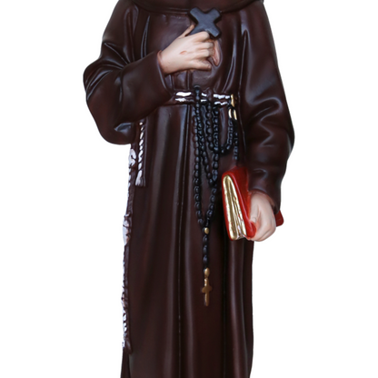 Statua San Francesco d'Assisi 40 cm in Resina