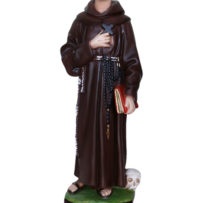 Statua San Francesco d'Assisi 40 cm in Resina