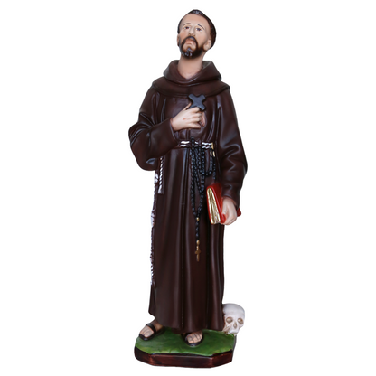 Statua San Francesco d'Assisi 40 cm in Resina