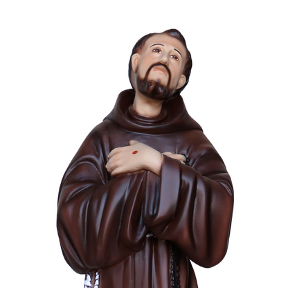 Statua San Francesco d'Assisi 55 cm in Resina