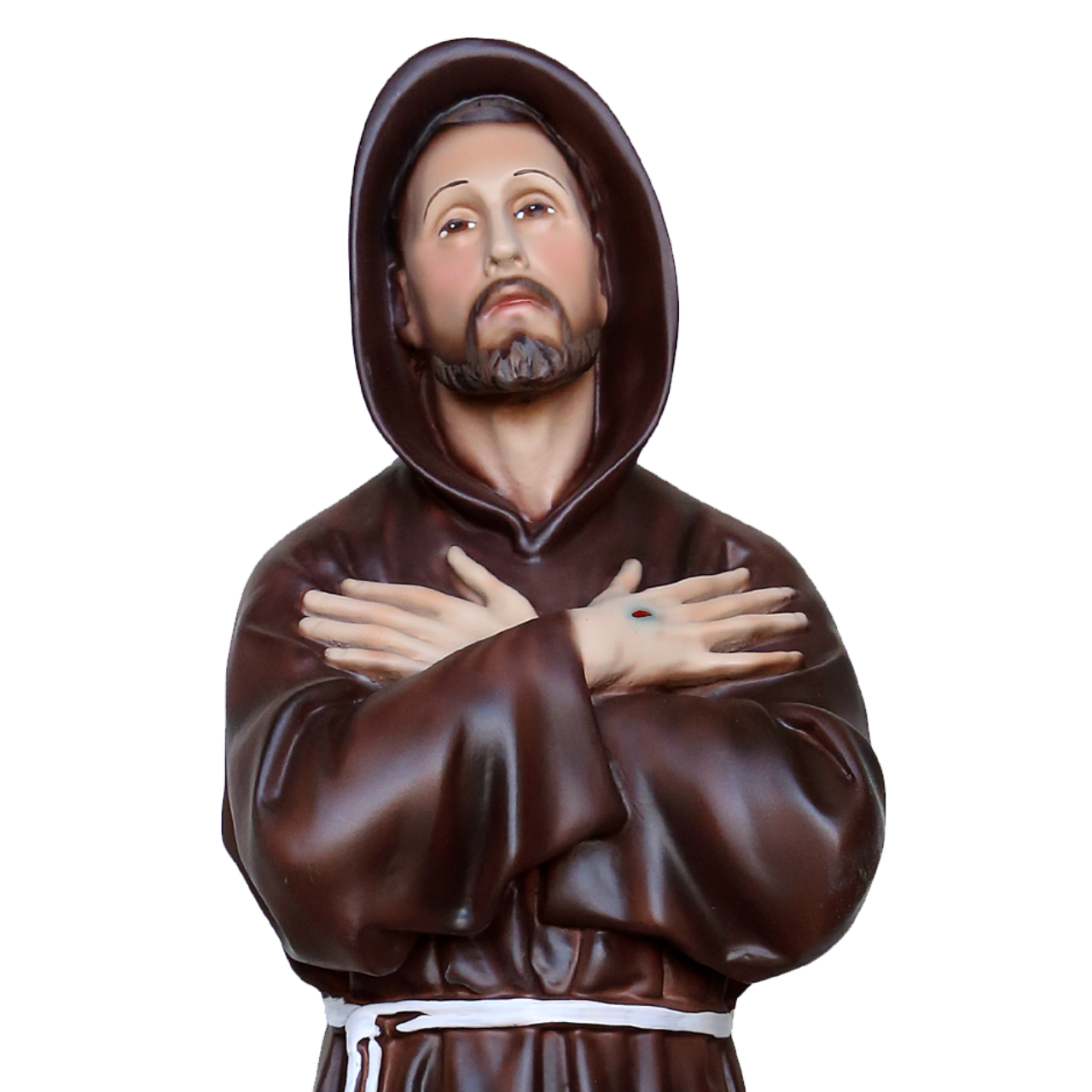 Statua San Francesco d'Assisi 60 cm in Resina