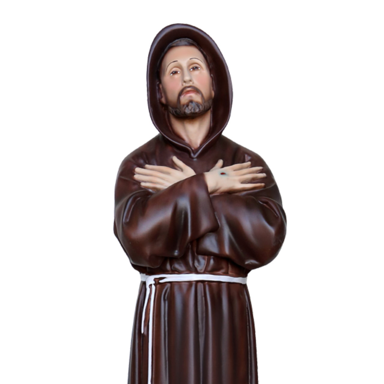 Statua San Francesco d'Assisi 60 cm in Resina