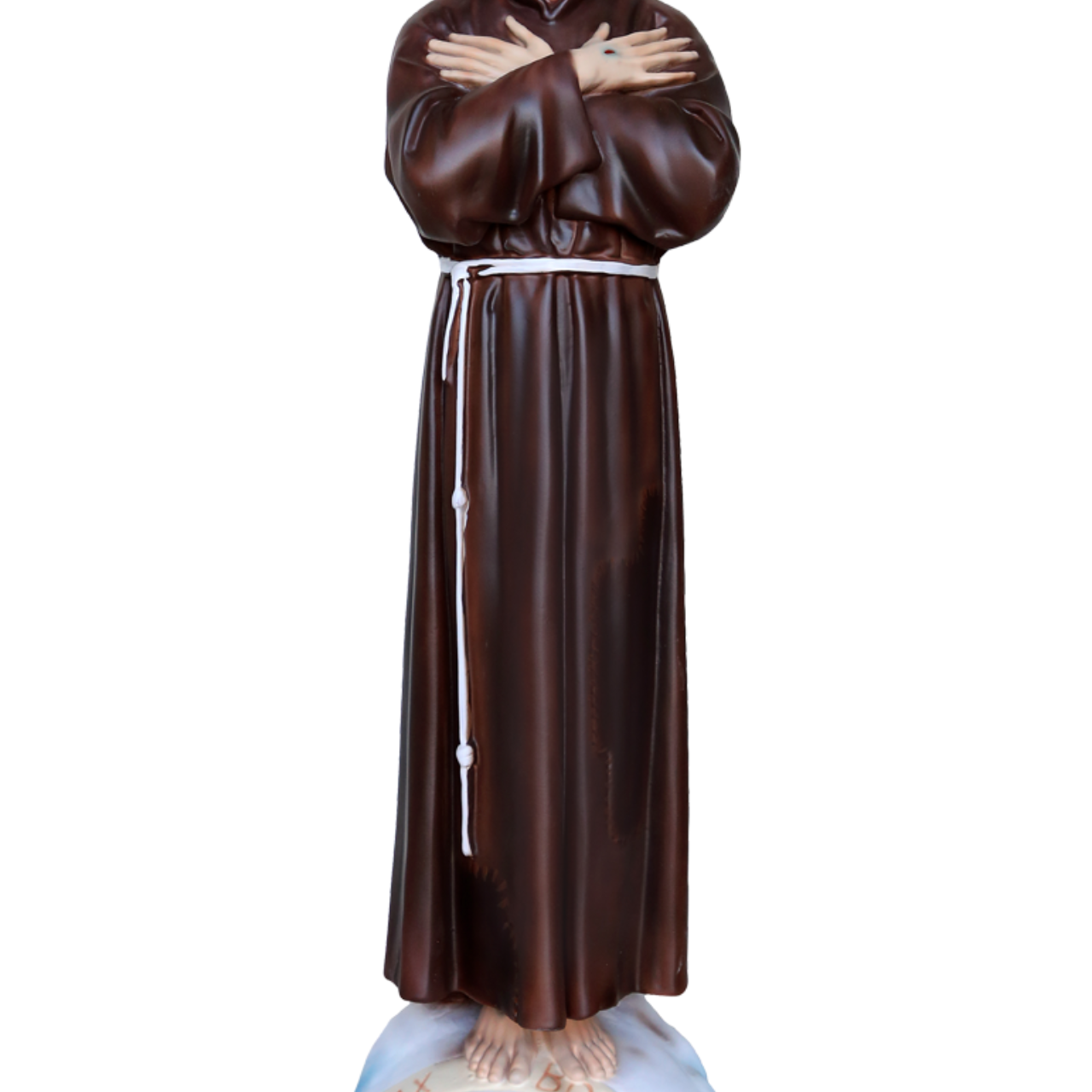 Statua San Francesco d'Assisi 60 cm in Resina