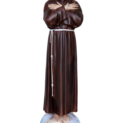 Statua San Francesco d'Assisi 60 cm in Resina