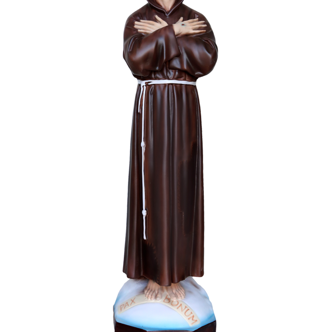 Statua San Francesco d'Assisi 60 cm in Resina