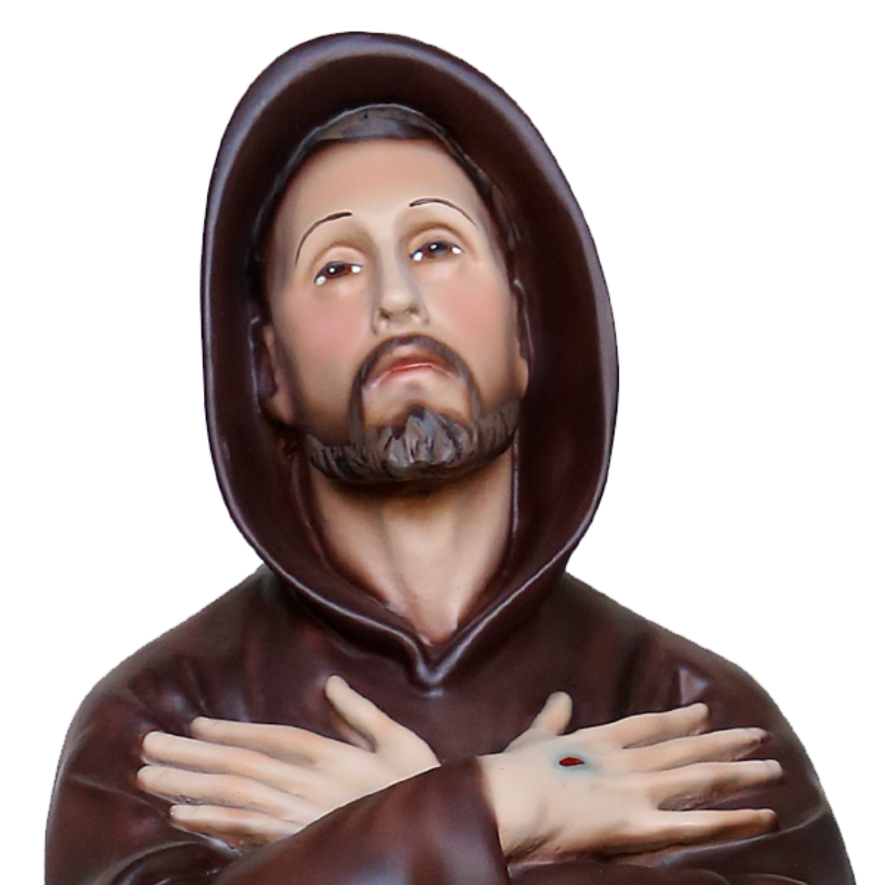 Statua San Francesco d'Assisi 60 cm in Resina