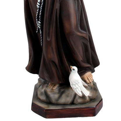 Statua San Francesco d'Assisi 60 cm in Resina