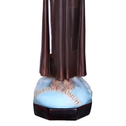 Statua San Francesco d'Assisi 80 cm in Resina