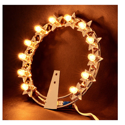Stellario Luminoso in Ottone Finitura Dorata