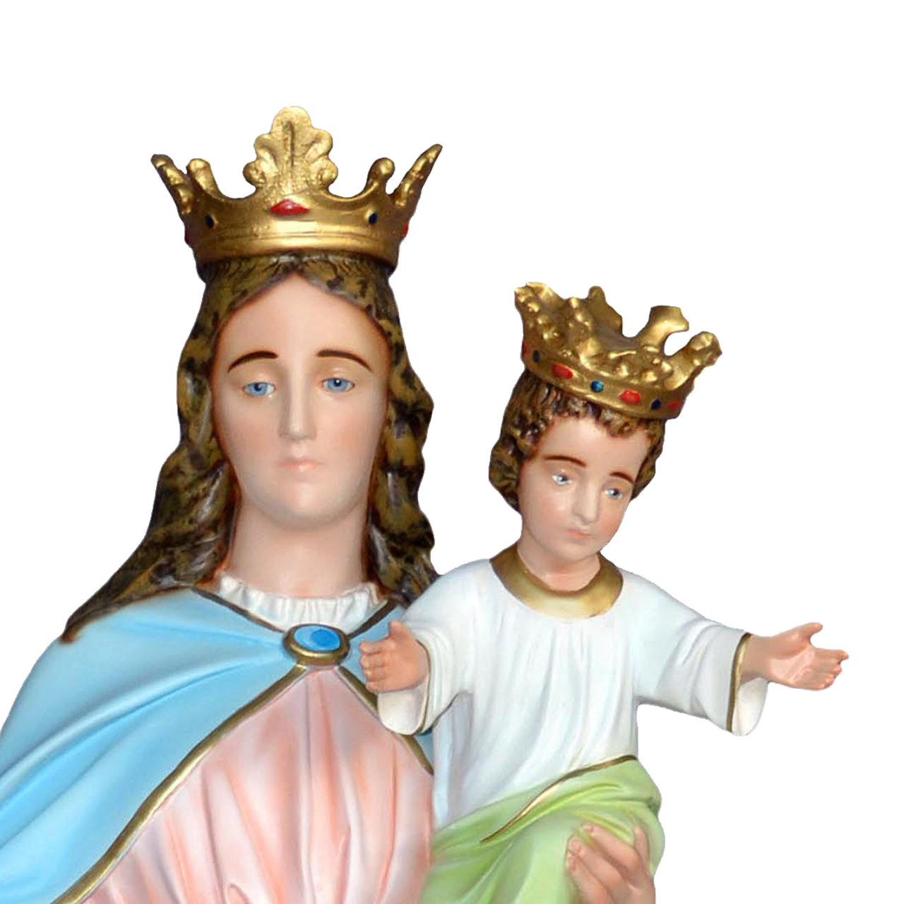 Statua Madonna Ausiliatrice 120 cm in Vetroresina
