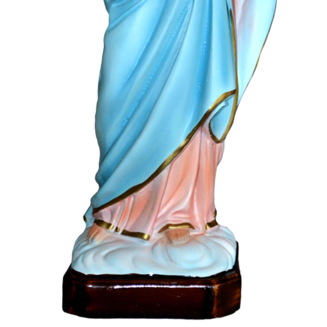 Statua Madonna Ausiliatrice 30 cm in Resina Piena