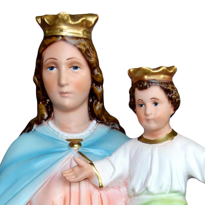 Statua Madonna Ausiliatrice 60 cm in Resina