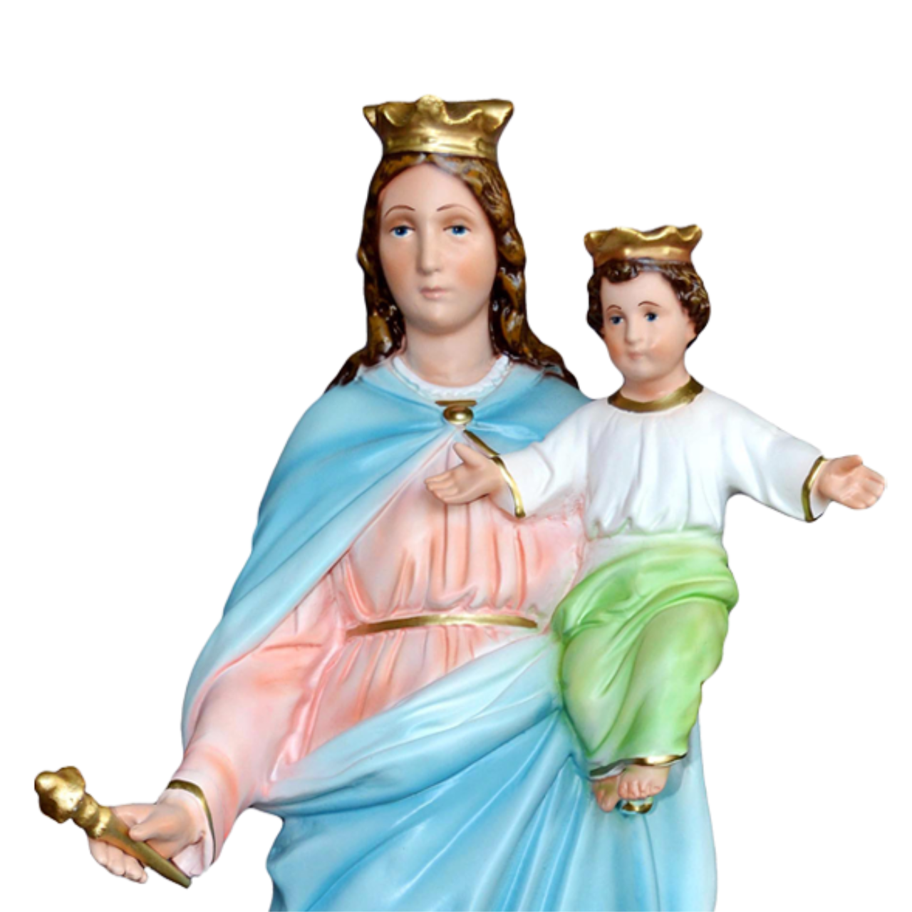 Statua Madonna Ausiliatrice 60 cm in Resina