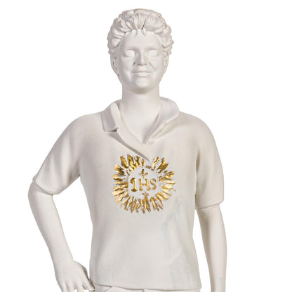 Statua San Carlo Acutis 30 cm in Resina Piena