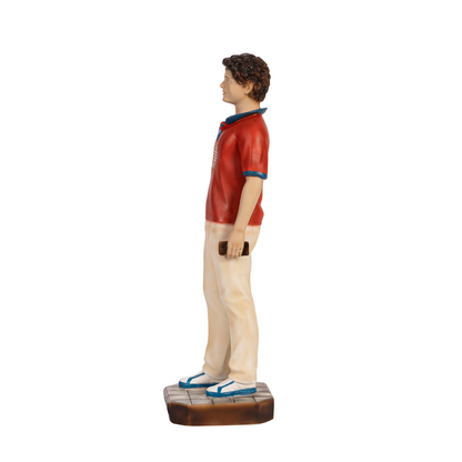 Statua San Carlo Acutis 30 cm in Resina Piena