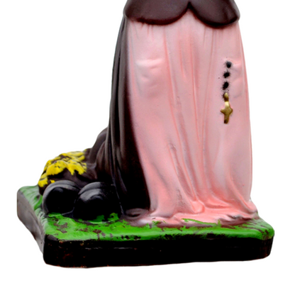 Statua Santa Bernadette 23 cm in Resina Piena