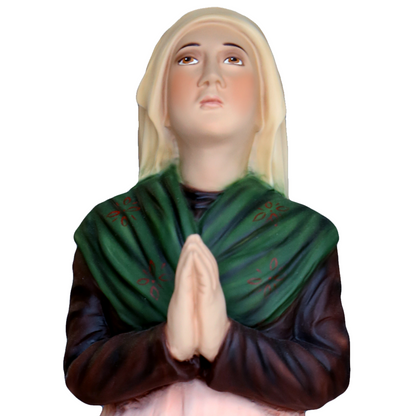 Statua Santa Bernadette 55 cm in Resina