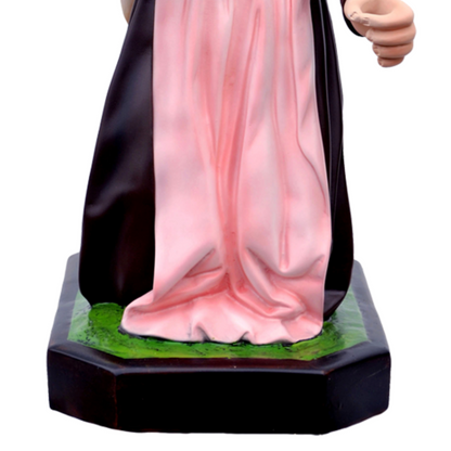 Statua Santa Bernadette 65 cm in Resina
