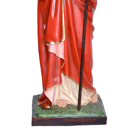 Statua Gesù Buon Pastore 160 cm in Vetroresina