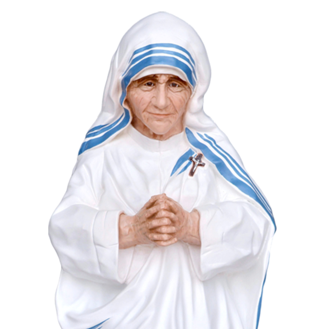 Statua Santa Madre Teresa di Calcutta 100 cm in Resina