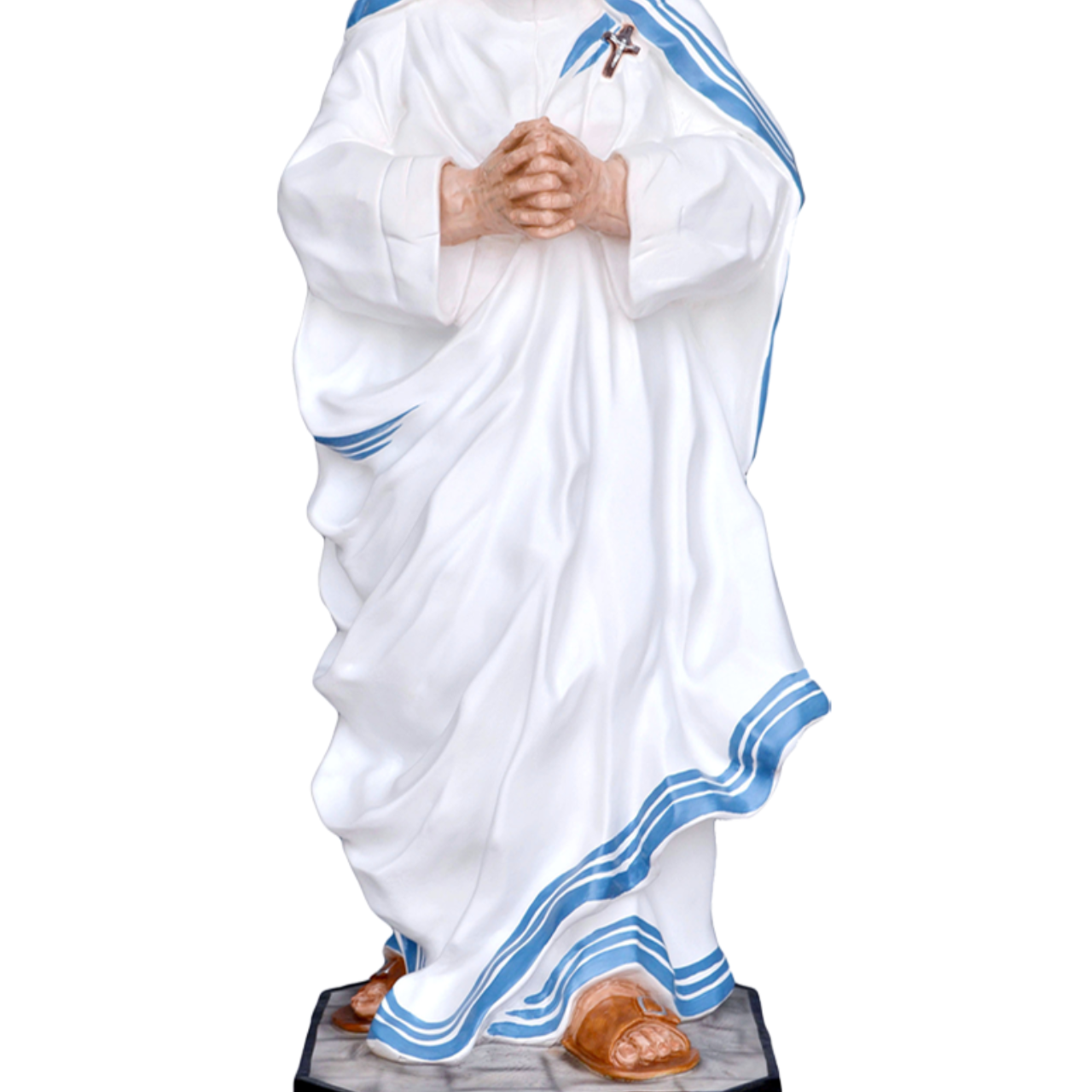 Statua Santa Madre Teresa di Calcutta 100 cm in Resina