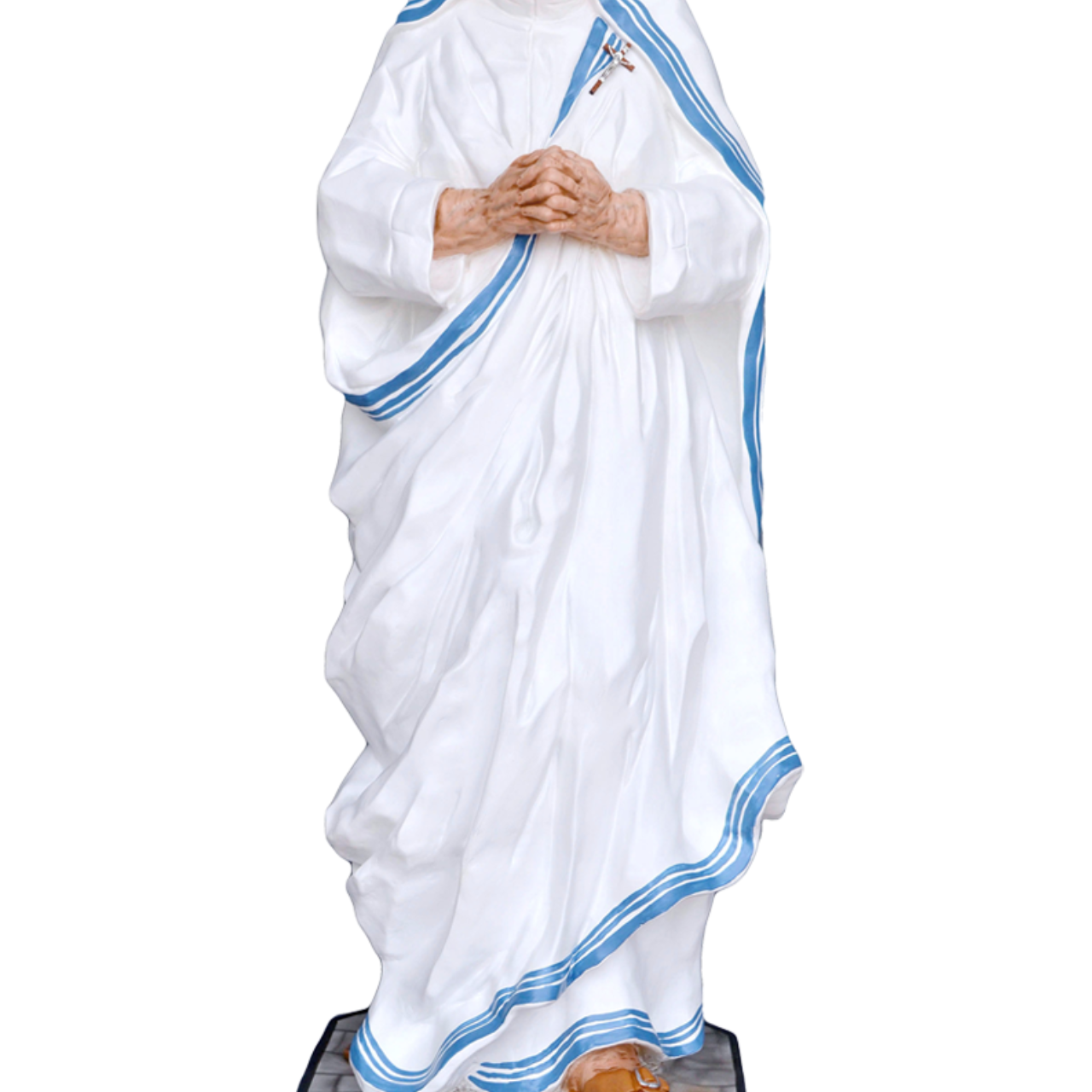 Statua Santa Madre Teresa di Calcutta 150 cm in Vetroresina