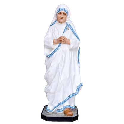 Statua Santa Madre Teresa di Calcutta 150 cm in Vetroresina