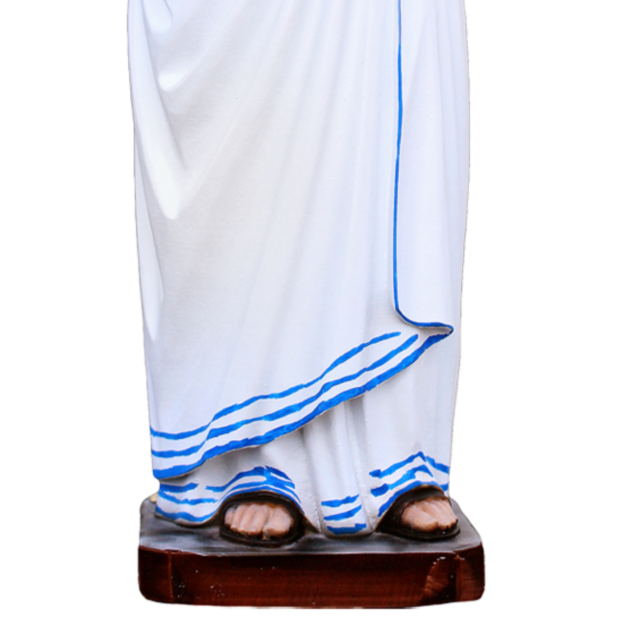 Statua Santa Madre Teresa di Calcutta 30 cm in Resina Piena