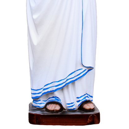 Statua Santa Madre Teresa di Calcutta 30 cm in Resina Piena