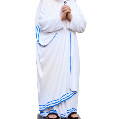 Statua Santa Madre Teresa di Calcutta 30 cm in Resina Piena