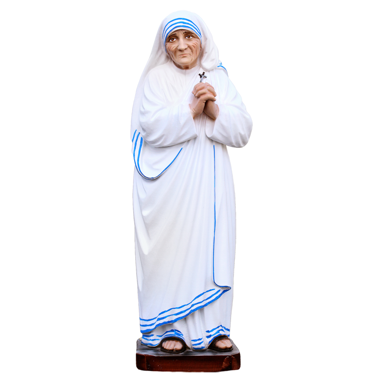 Statua Santa Madre Teresa di Calcutta 30 cm in Resina Piena